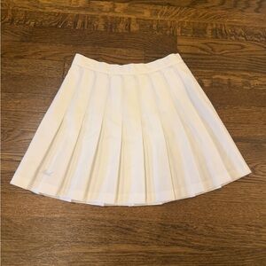 Head 90s White Mini Tennis Skirt